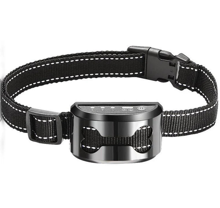 Dog Training Collar Adjustable Ultrasonic & Shock USB Rechargeable