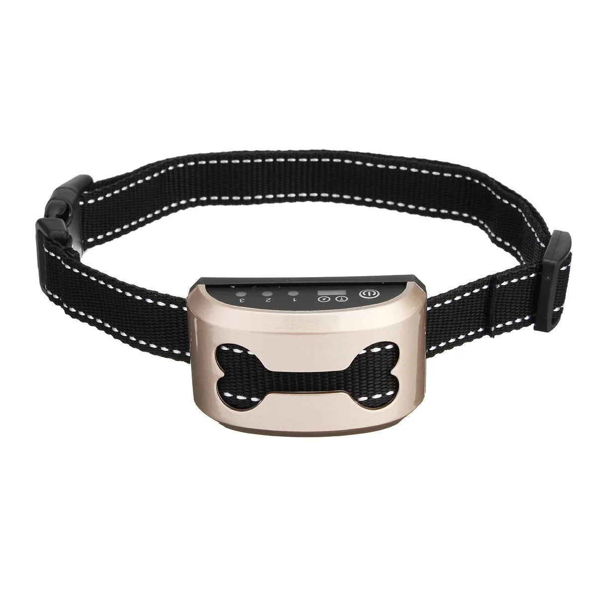 Dog Training Collar Adjustable Ultrasonic & Shock USB Rechargeable