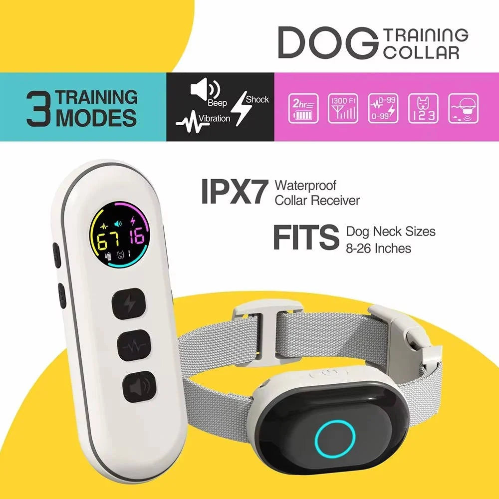 Dog Training Collar For Small Dogs Long-Range Rechargeable