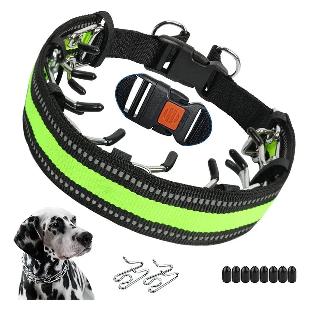 Dog Training Collar No-Pull Control Adjustable & Quick-Release