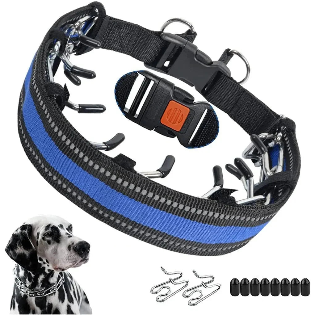 Dog Training Collar No-Pull Control Adjustable & Quick-Release