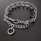 Dog Training Collar Rubber-Tipped Pins & Adjustable Fit