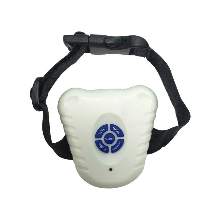 Dog Training Collar Ultrasonic Bark Control Adjustable Strap