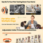 Dog Training Collar Waterproof Remote Control 3-Mode