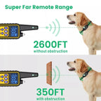 Dog Training Collar Waterproof Vibration & Static 0.5 Mile