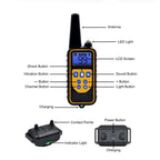 Dog Training Collar Waterproof Vibration & Static 0.5 Mile