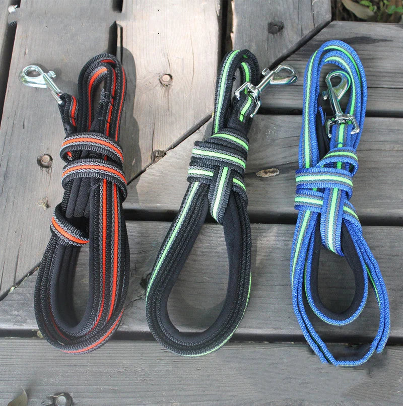 Dog Training Leash Non-Slip & High-Visibility Multiple Lengths