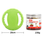 Dog Training Set Anti-Bite Frisbee & Chew Cubes