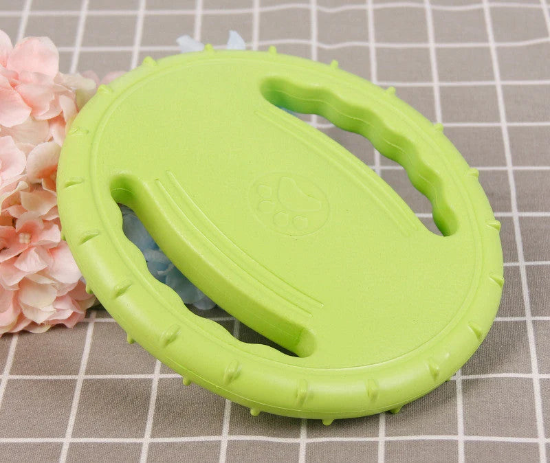 Dog Training Set Anti-Bite Frisbee & Chew Cubes