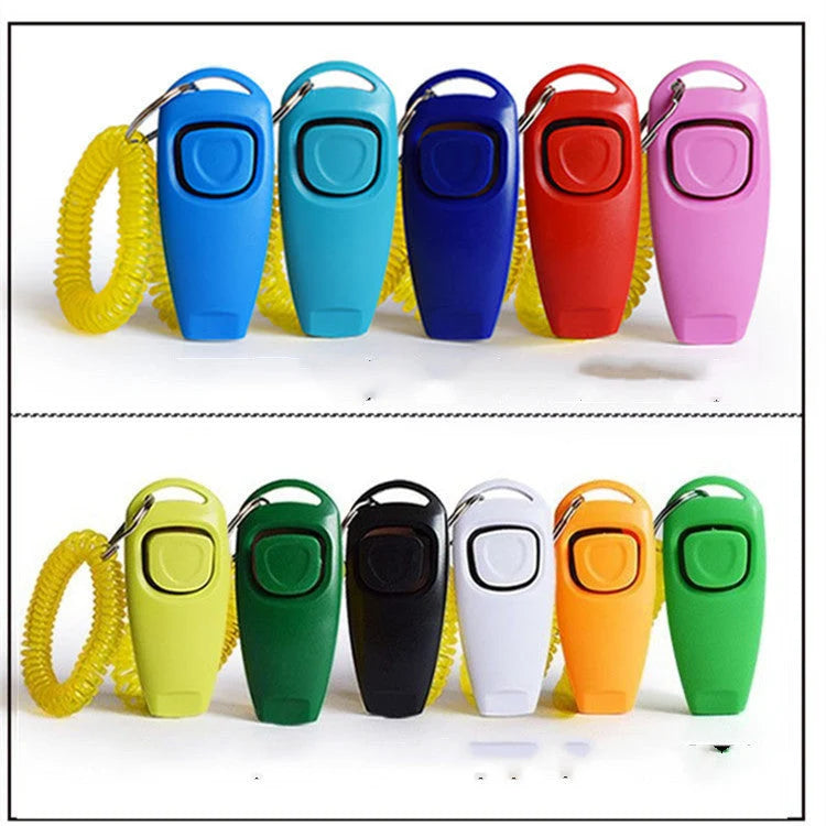 Dog Training Tool 2-In-1 Clicker & High-Frequency Whistle