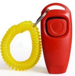 Dog Training Tool 2-In-1 Clicker & High-Frequency Whistle