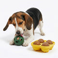 Dog Treat Ball Slow-Dispense Natural Rubber