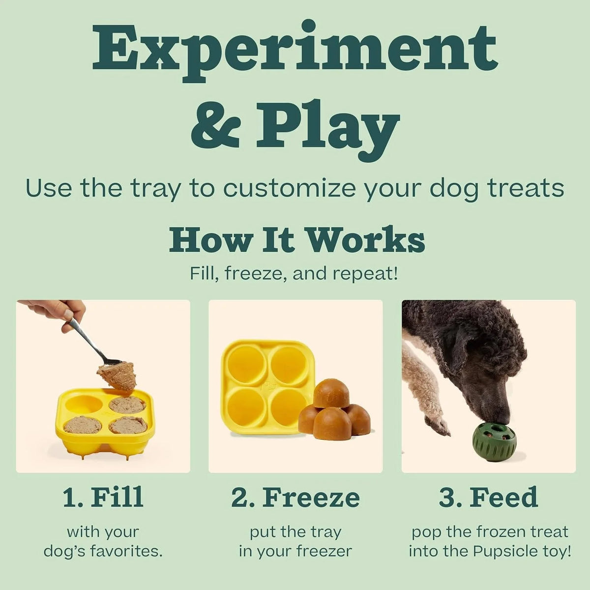 Dog Treat Ball Slow-Dispense Natural Rubber