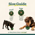 Dog Treat Ball Slow-Dispense Natural Rubber