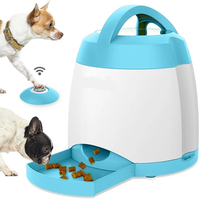 Dog Treat Dispenser Squeaky Remote Twist Portion Control
