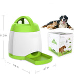 Dog Treat Dispenser Squeaky Remote Twist Portion Control