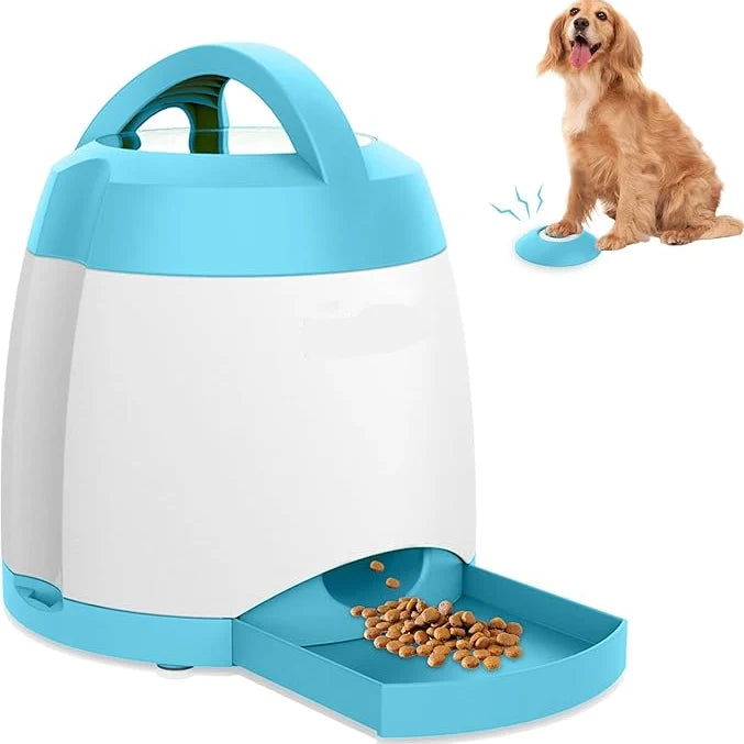 Dog Treat Dispenser Squeaky Remote Twist Portion Control