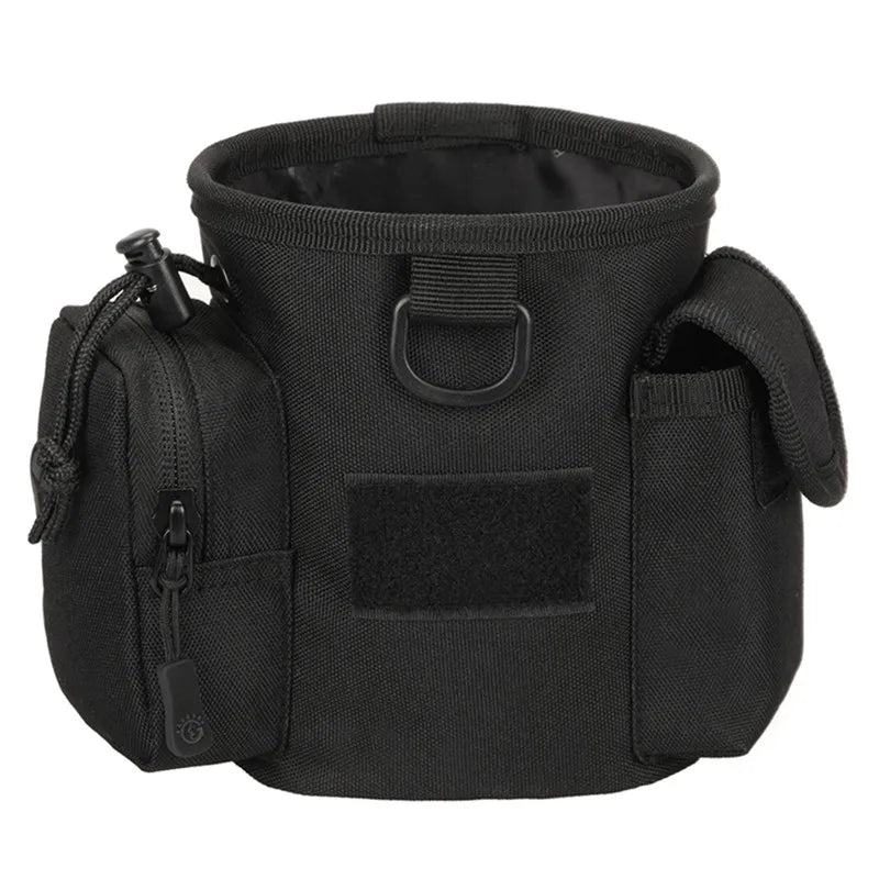 Dog Treat Pouch Quick-Access Zipper & Durable Fabric