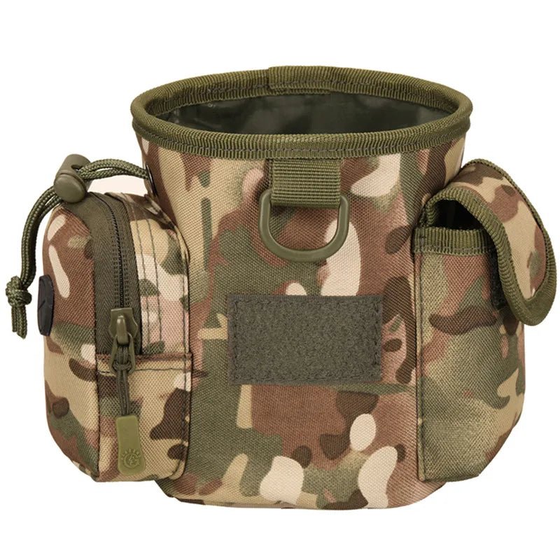 Dog Treat Pouch Quick-Access Zipper & Durable Fabric