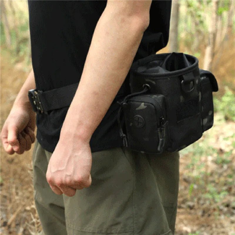 Dog Treat Pouch Quick-Access Zipper & Durable Fabric