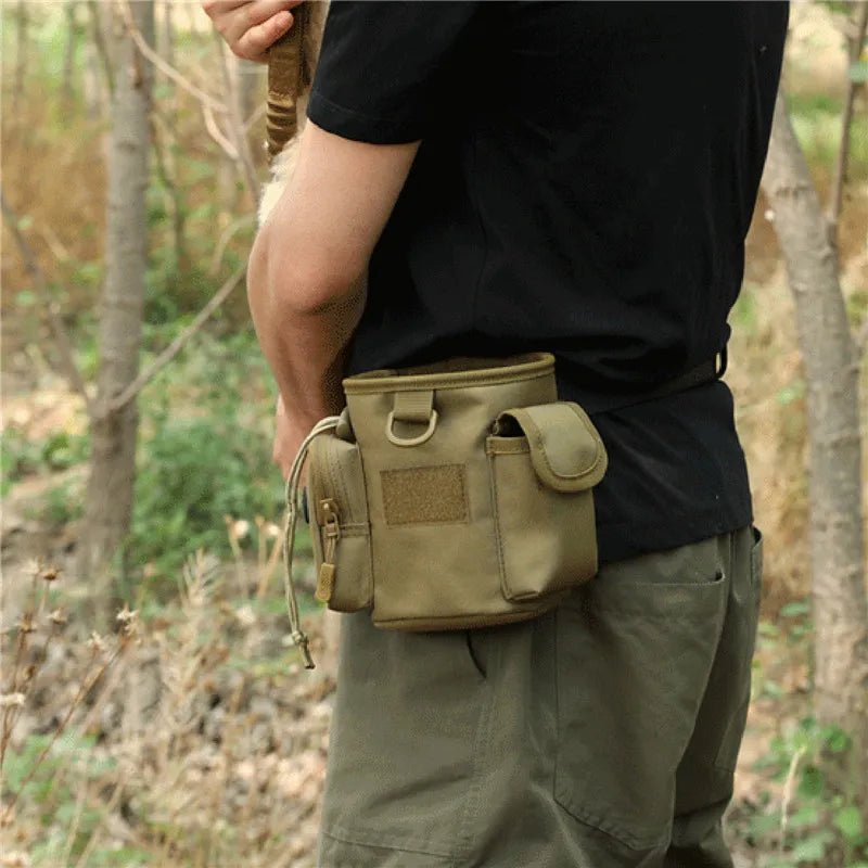 Dog Treat Pouch Quick-Access Zipper & Durable Fabric