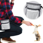 Dog Treat Pouch Weatherproof Nylon Waste Bag Dispenser