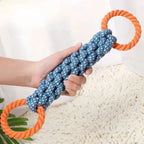 Dog Tug Toy Natural Cotton Dental-Cleaning Medium & Large