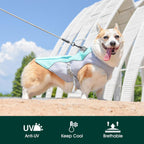 Dog Vest Cooling Reflective Quick-Release Buckles