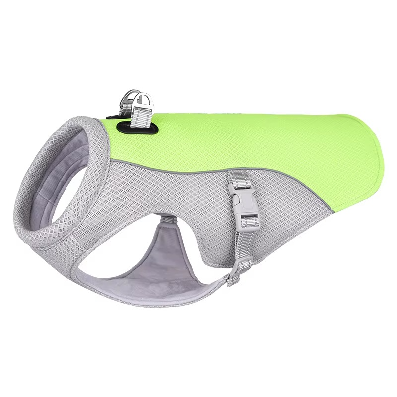 Dog Vest Cooling Reflective Quick-Release Buckles