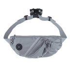 Dog Waist Bag Double-Buckle Quick-Convert Hands-Free Adjustable Waist