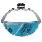 Dog Waist Bag Double-Buckle Quick-Convert Hands-Free Adjustable Waist