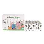 Dog Waste Bags Biodegradable Tear-Resistant & Leak-Proof 15 Per Roll