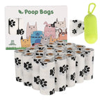Dog Waste Bags Biodegradable Tear-Resistant & Leak-Proof 15 Per Roll
