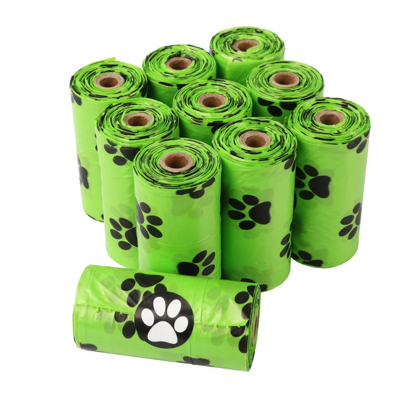 Dog Waste Bags Biodegradable Tear-Resistant & Leak-Proof 15 Per Roll
