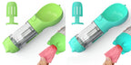 Dog Water Bottle 3-in-1 Portable Food Compartment & Waste Bag