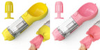 Dog Water Bottle 3-in-1 Portable Food Compartment & Waste Bag