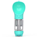 Dog Water Bottle 3-in-1 Portable Food Compartment & Waste Bag