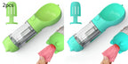 Dog Water Bottle 3-in-1 Portable Food Compartment & Waste Bag