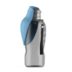 Dog Water Bottle Collapsible Bowl One-Handed Leak-Proof
