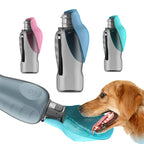 Dog Water Bottle Double Leakproof One-Handed 27 Fl Oz