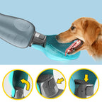Dog Water Bottle Double Leakproof One-Handed 27 Fl Oz