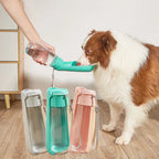 Dog Water Bottle Foldable Food-Grade 550ml