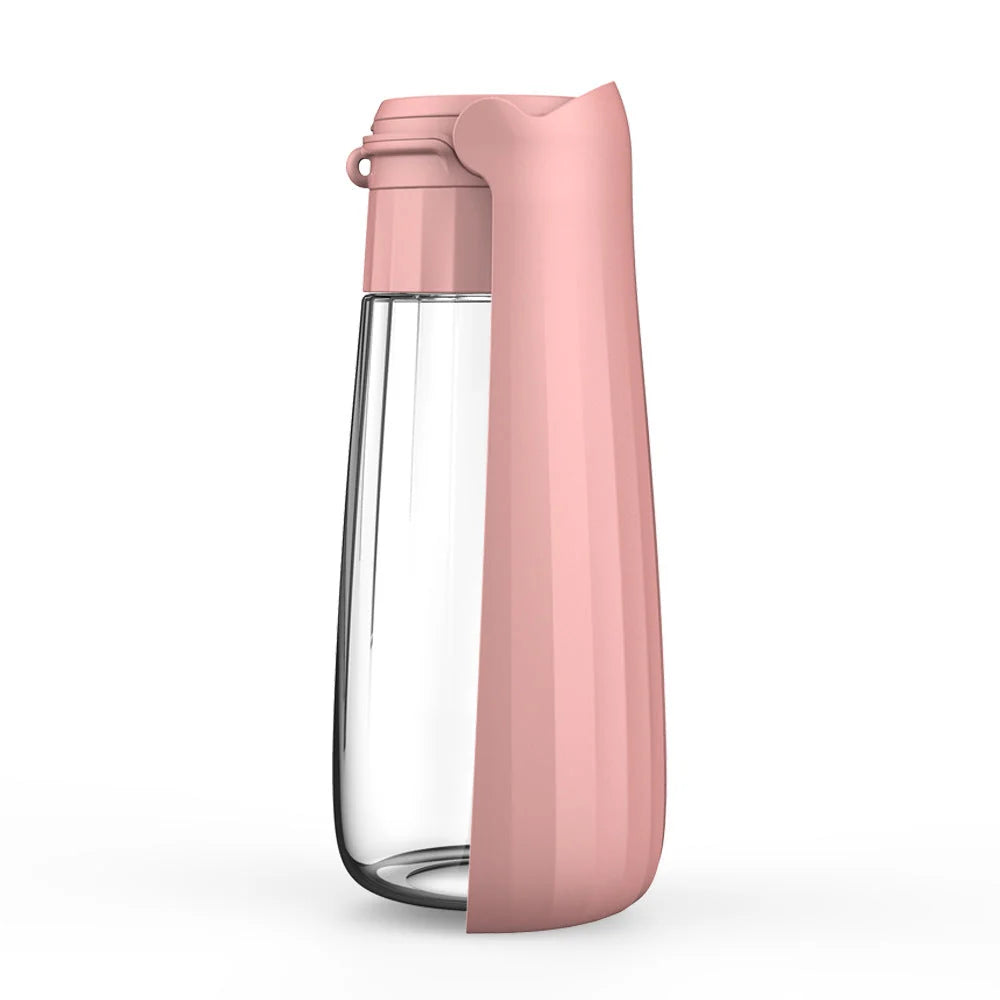 Dog Water Bottle Foldable Food-Grade 550ml