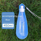 Dog Water Bottle Foldable Food-Grade 550ml