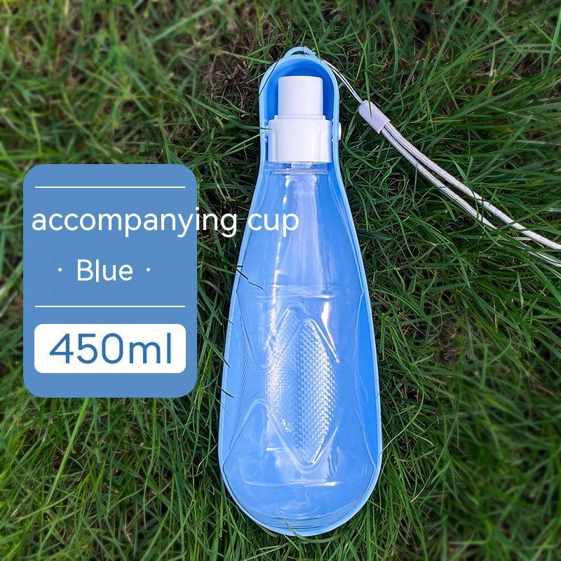 Dog Water Bottle Foldable Food-Grade 550ml