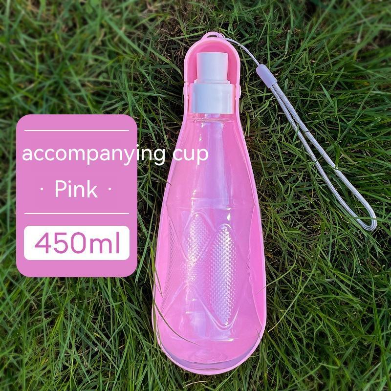 Dog Water Bottle Foldable Food-Grade 550ml