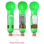 Dog Water Bottle Integrated Bowl & Waste Bag Dispenser