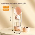 Dog Water Bottle Leakproof Foldable Food-Grade PP