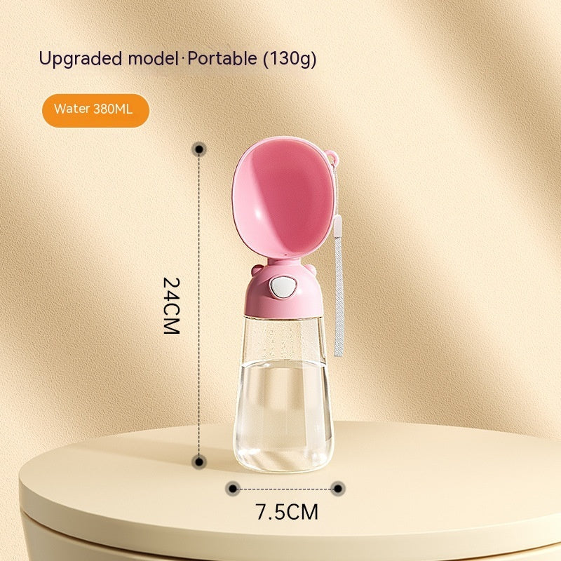 Dog Water Bottle Leakproof Foldable Food-Grade PP