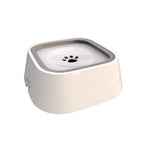 Dog Water Bowl Anti-Splash Floating Disk & Non-Slip Base